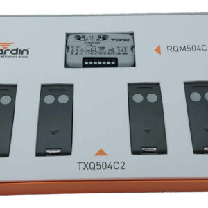 KT-RQM504C1 TXQ504C2 CARDIN 504 series 433MHz receiver and remote controls